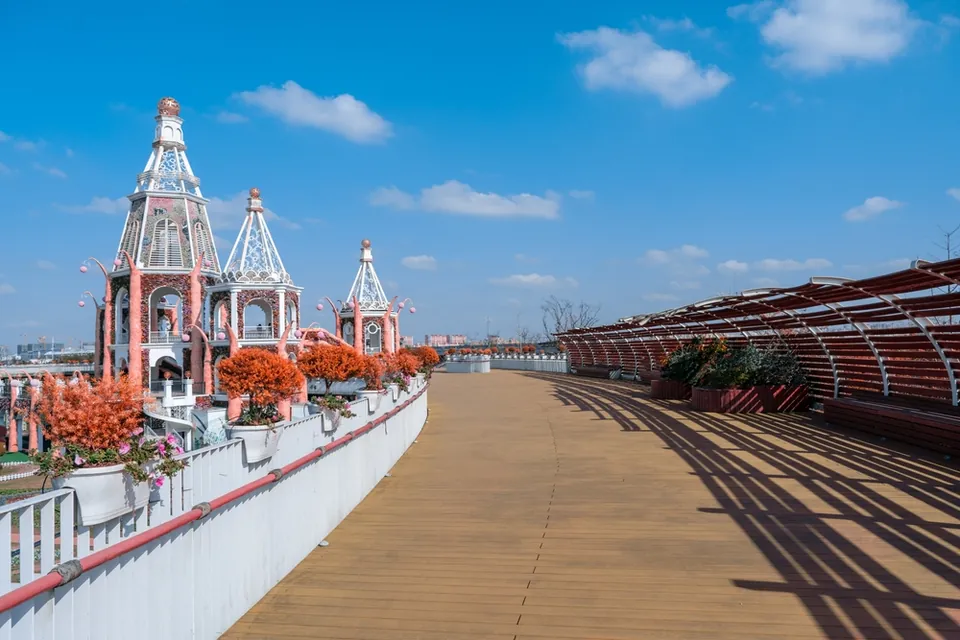 Пуцзян Кантри Парк — зелёные пейзажи пригорода Шанхая