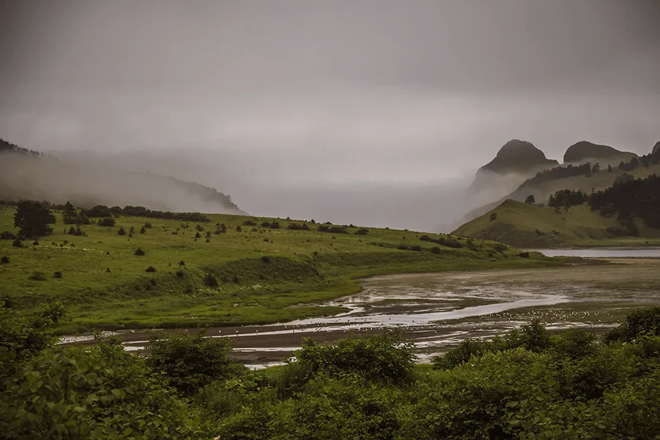Горы Ноторо и Томари, Шикотан