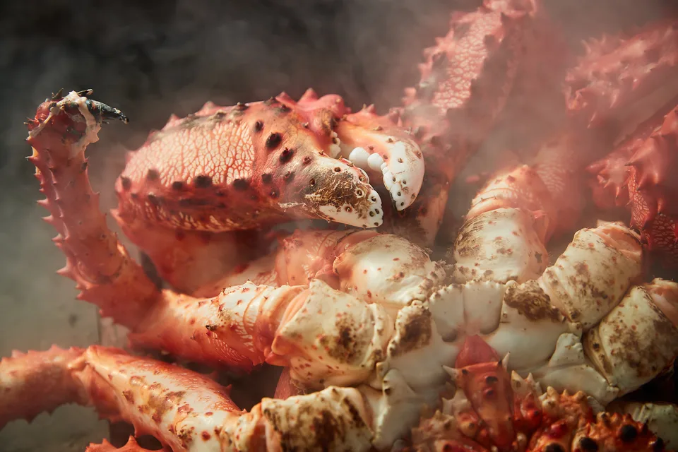 Крабалка — охота на краба, баня и горячий обед