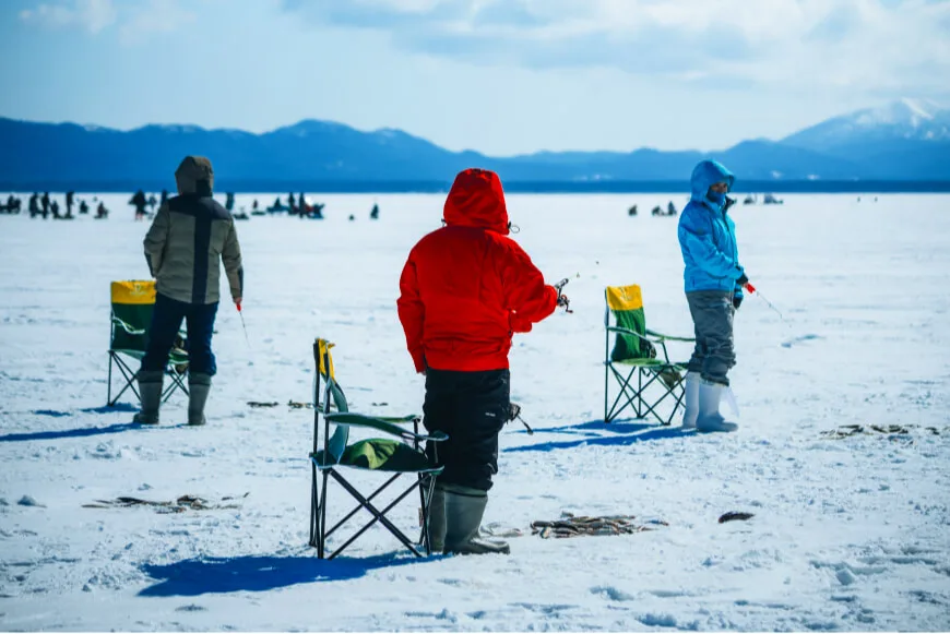 萨哈林小渔翁——全家冰钓体验 — 张照片 02, 阿米斯特短途游