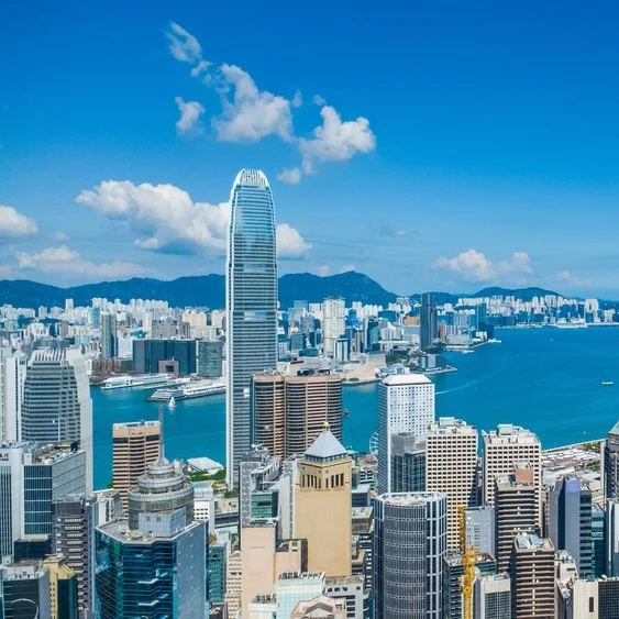 The Great Wall of China — a view of the mountain sections near Beijing