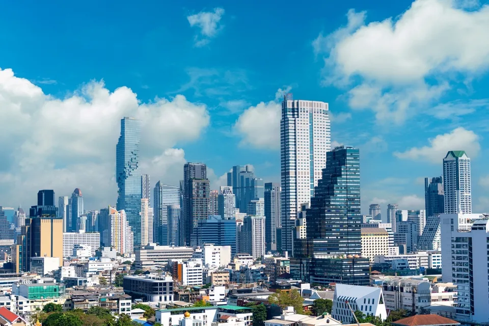 Бангкок с высоты птичьего полёта