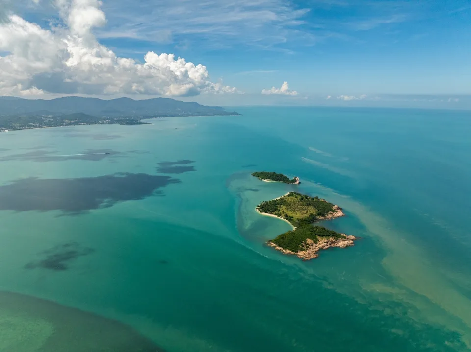 Острова Таиланда с высоты