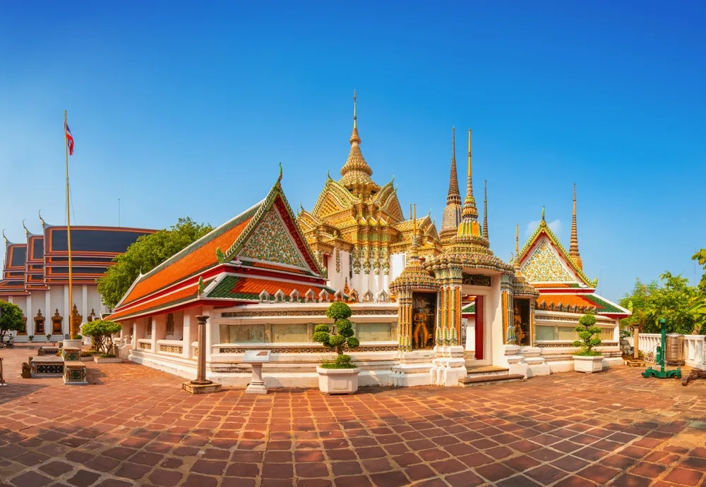 Храм Ват Пхо — статуя лежащего Будды, Бангкок