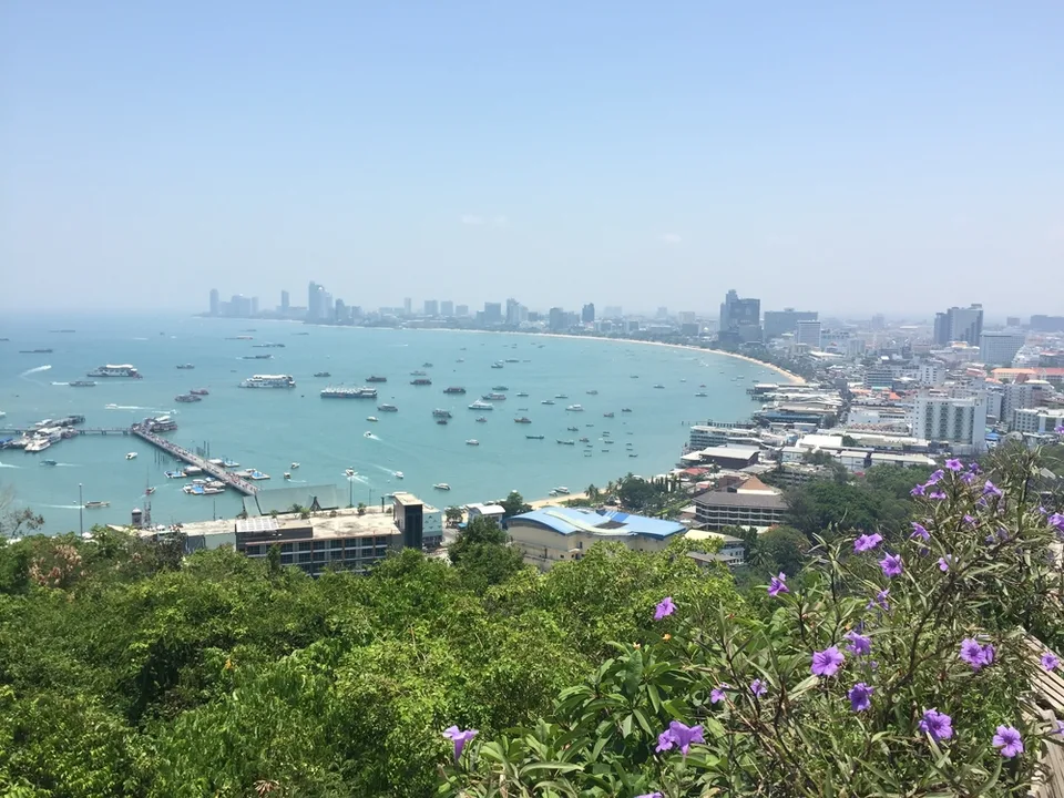 Панорама Паттайи — побережье Сиамского залива