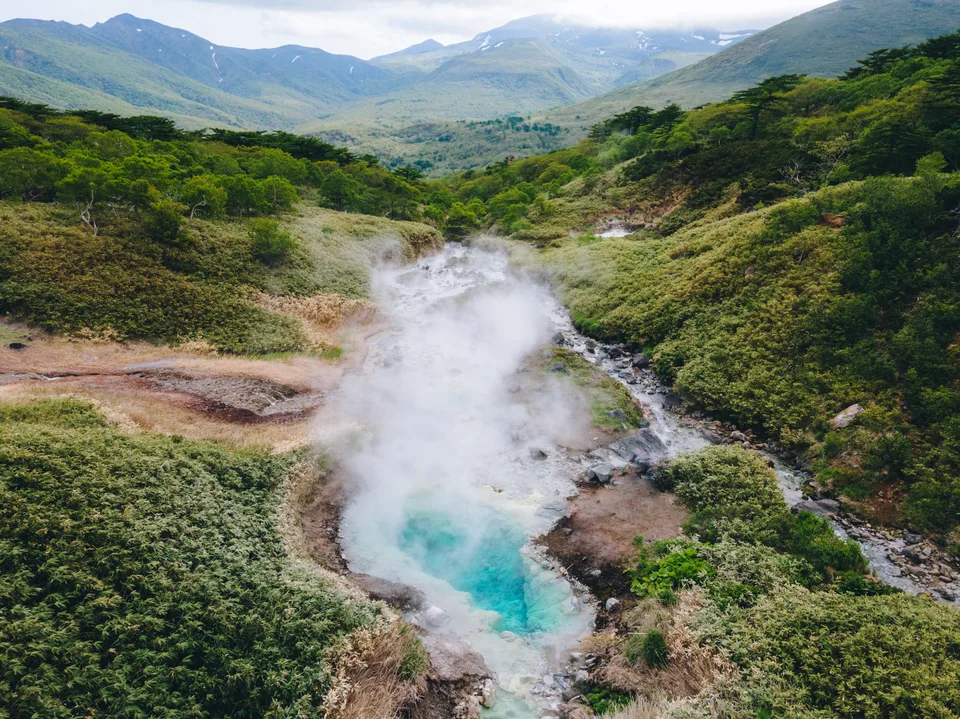 旅游在择捉岛从