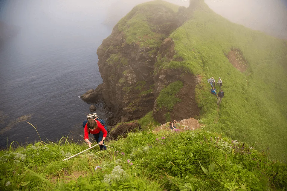 短途游在色丹岛